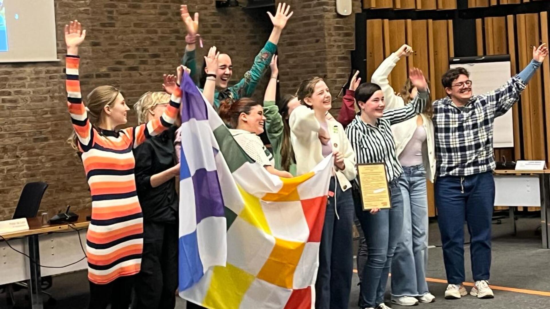 Groene jeugdlintje 2024 GroenLinks Oosterhout